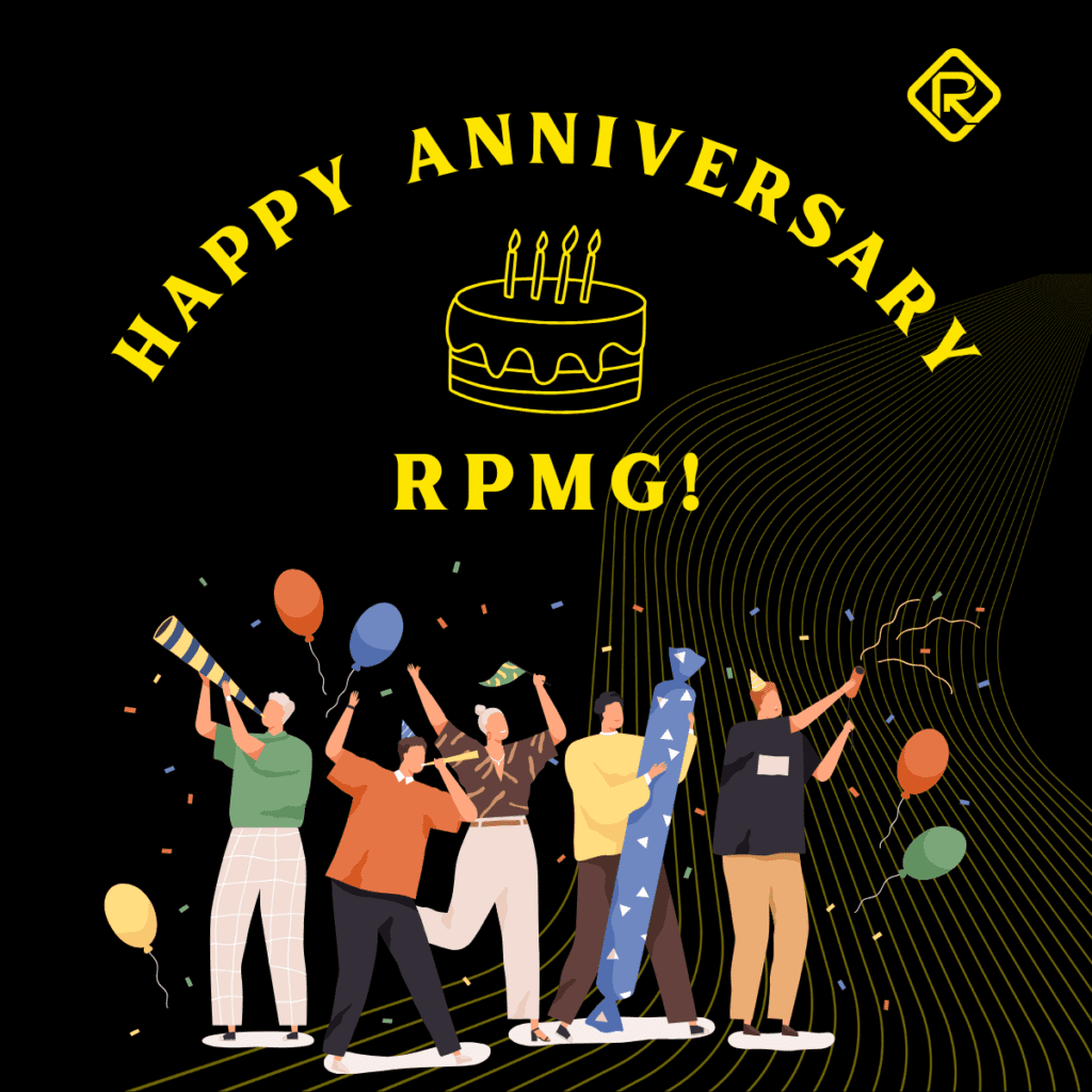 Happy anniversary RPMG!