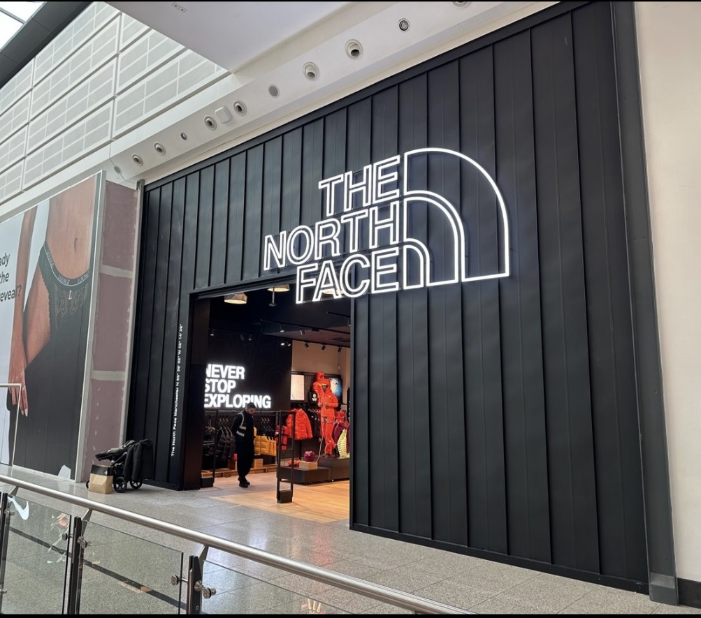 The North Face store in manchester